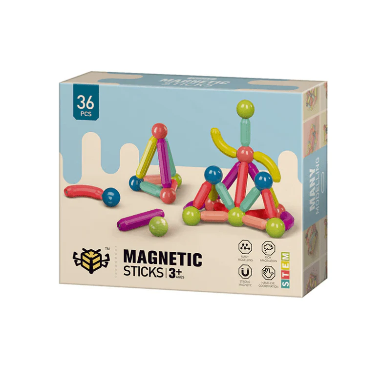 Xinbida Magnetic Sticks 36-Pcs 672