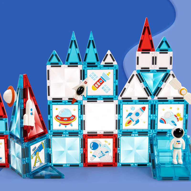 Xinbida Window Art Magnetic Blocks 90-Pcs X6010 - Image 8