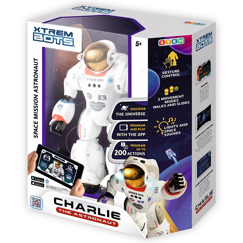 Xtrem Bots Charlie The Astronaut XT3803085 - Image 4