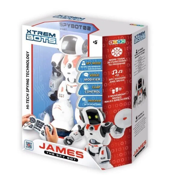 Xtrem Bots James the Spy Bot XT3803084 - Image 6