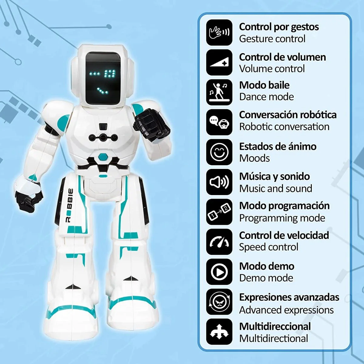 Xtreme Bots Robbie Robot XT380831 - Image 5