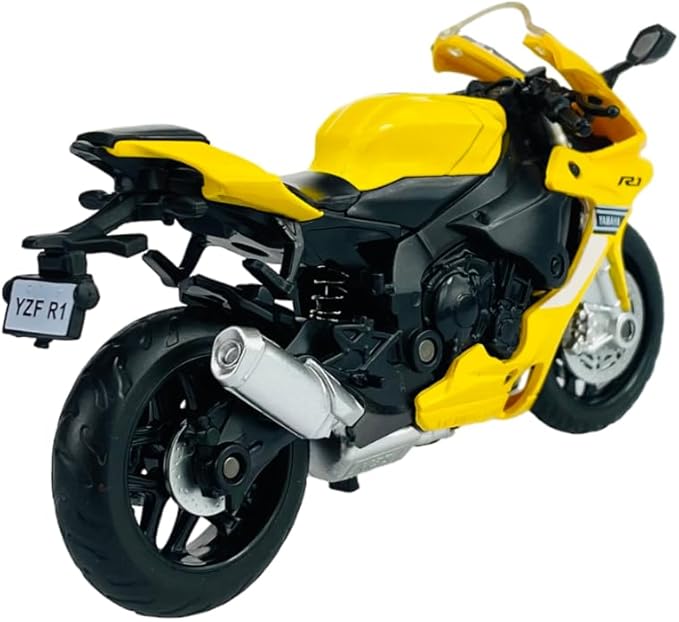 MSZ Yamaha Motorcycle Diecast YZF-R1 1:12 68491A - Image 4