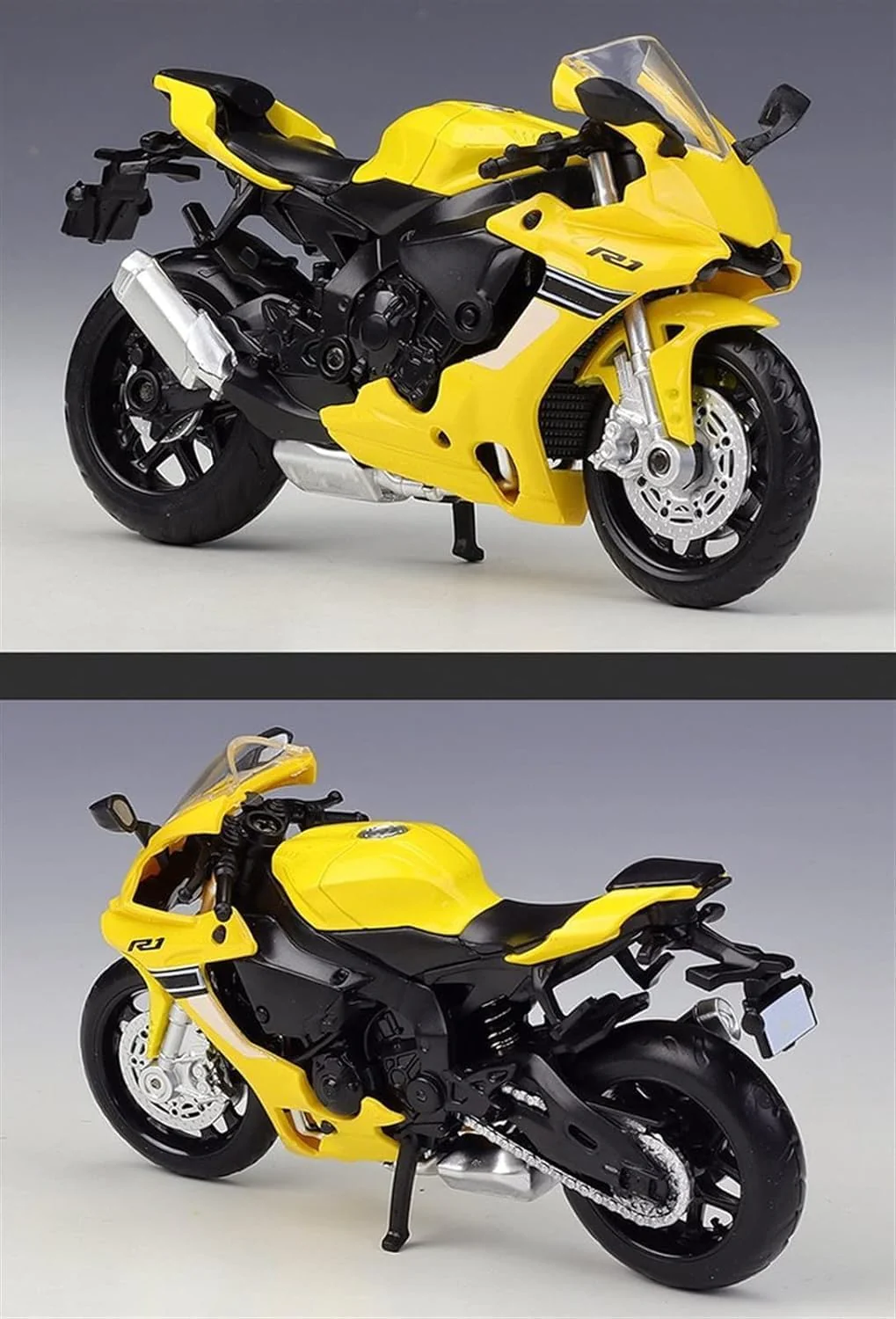 MSZ Yamaha Motorcycle Diecast YZF-R1 1:12 68491A - Image 6