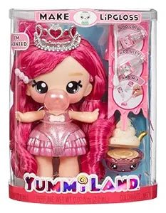 Yummiland Large Doll & Lipgloss Pet Bianca Bubblegum MGA-120735