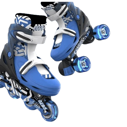 Yvolution Neon Combo Skates 3-6 Goteki Blue NC47B4 - Image 2