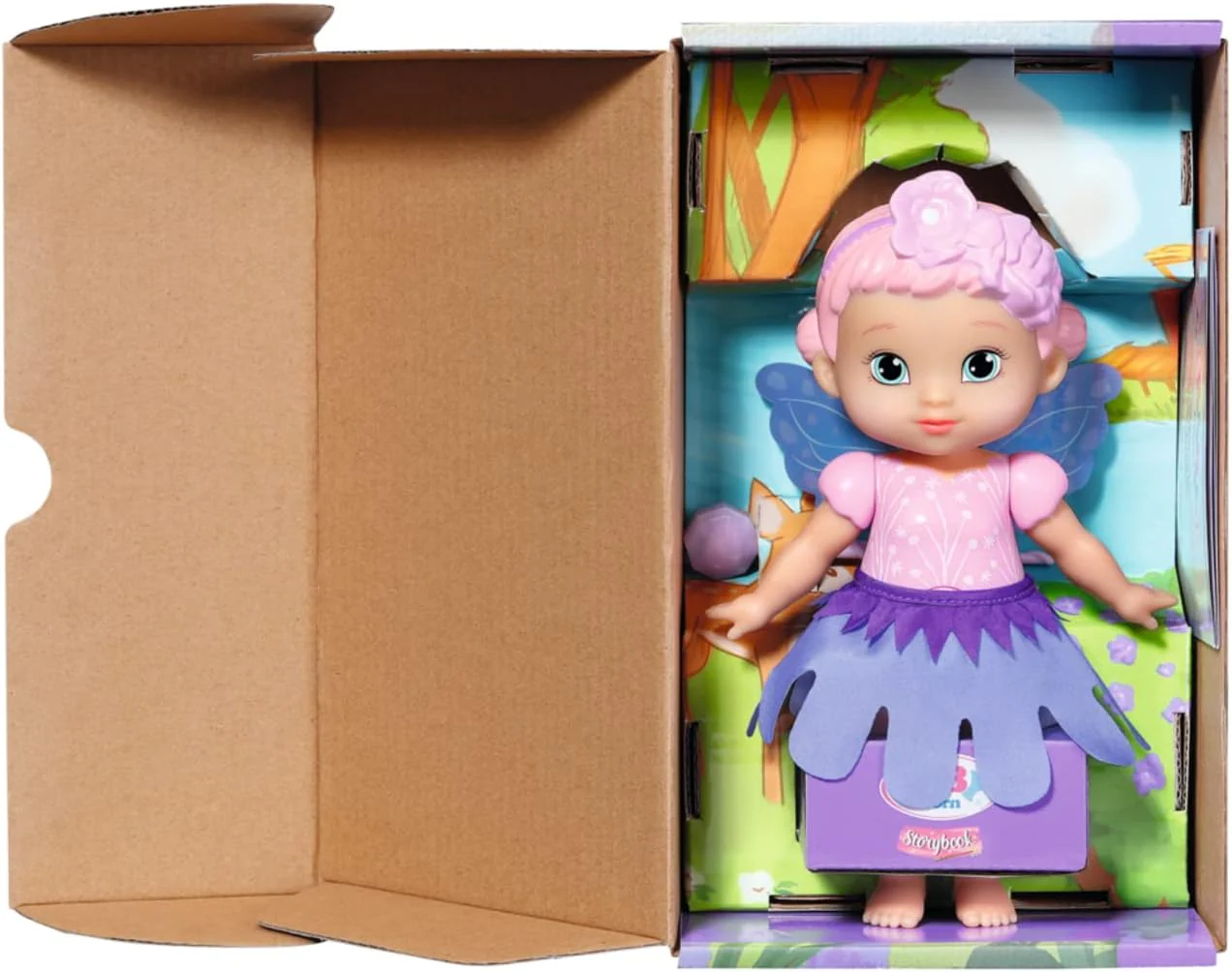 Zapf Creation Baby Born Storybook Fairy Doll Violet 18cm - Image 3