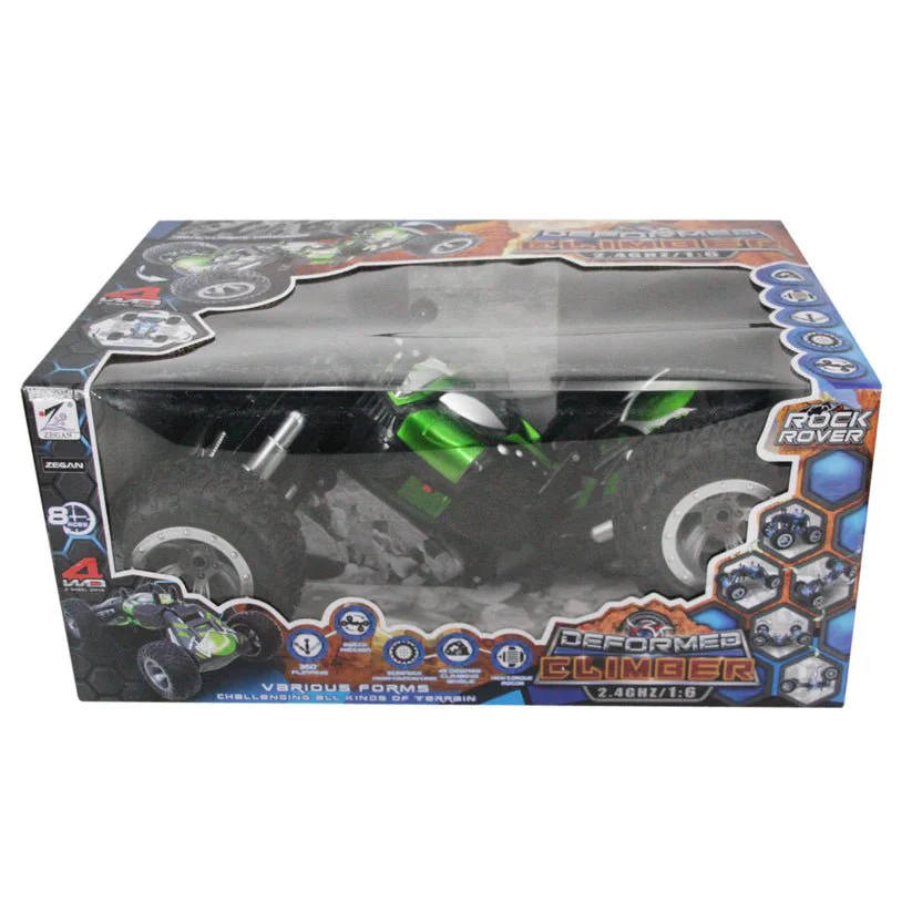 Zegan Deformed Climber Flexible Stunt RC Car 1:6 Scale Asstd. ZG-C1251 - Image 2