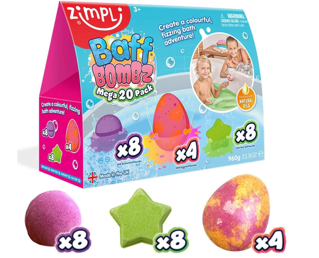 Zimply Kids Baff Bombz Mega Pack 6537