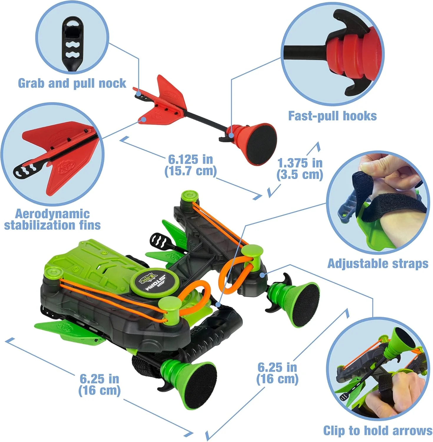 Zing Air Storm Bullz Eye Bow ZNG-AS200 – Target Shooting Fun - Image 2