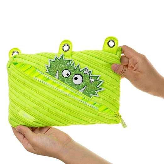 Zipit Talking Monster Pouch Green ZTM-GZZ - Image 5