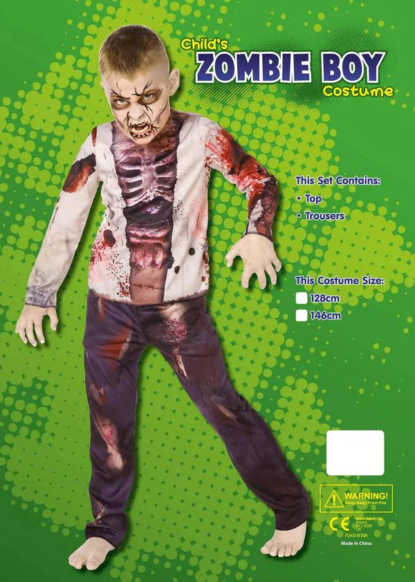 Zombie 3D Style Costume 128cm CC917