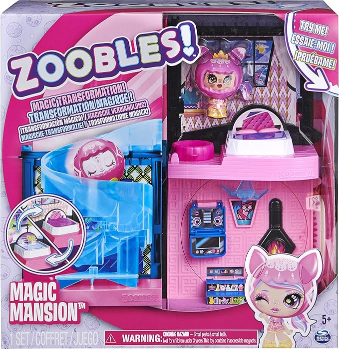 Zoobles Magic Mansion Spinning Playset 6061366 - Image 2