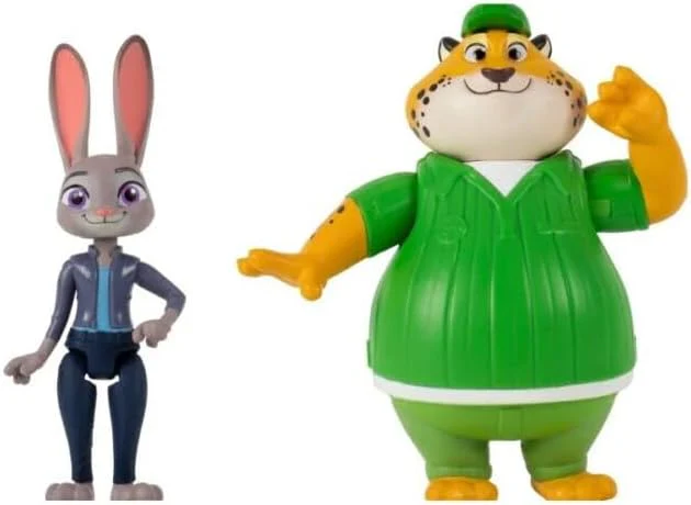 Zootropolis2 Figure 3-Inch 2-Pack 3 Asstd. ZOTP0061 - Image 2