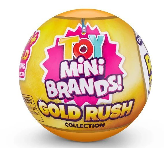 Zuru 5 Surprise Mini Brands Toy Gold Rush 77270GQ2