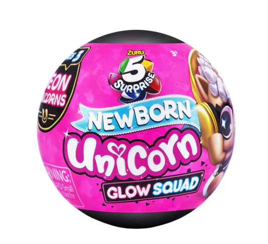 Zuru 5 Surprise Unicorn Glow Squad S1 77264