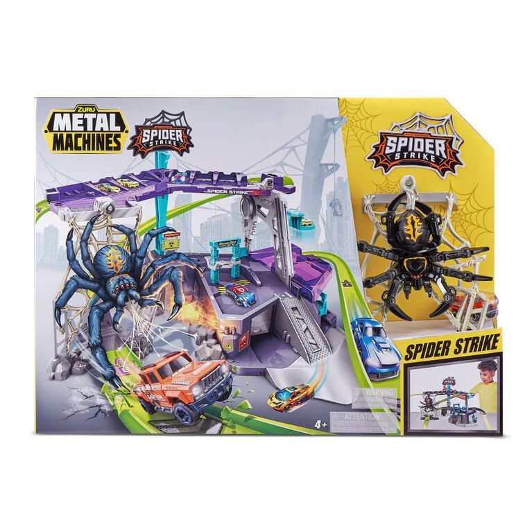 Zuru Metal Machines Spider Strike Garage Playset 6725