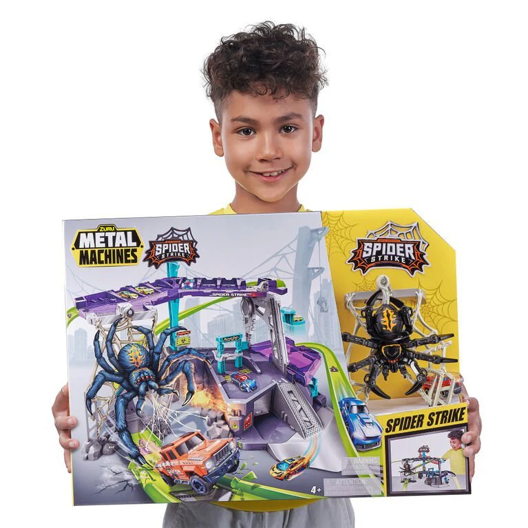 Zuru Metal Machines Spider Strike Garage Playset 6725 - Image 4