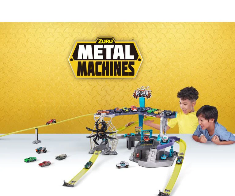 Zuru Metal Machines Spider Strike Garage Playset 6725 - Image 7