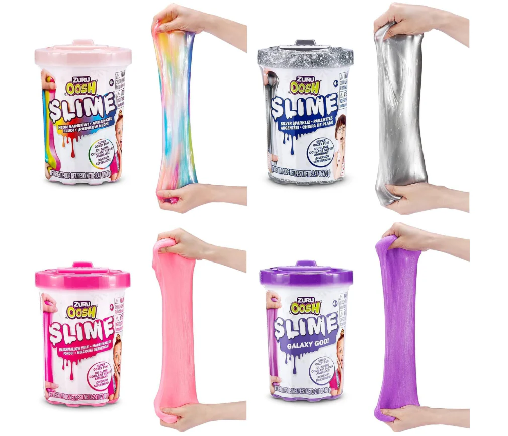 Zuru Oosh Slime 4 Packs Small 8691