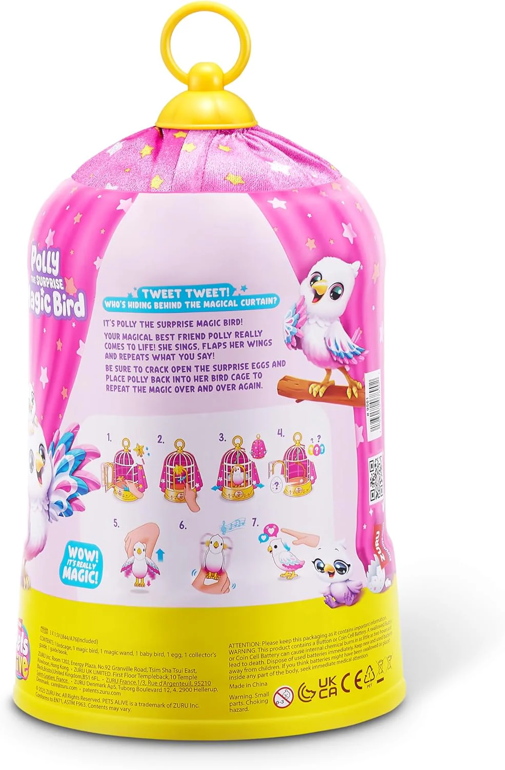 Zuru Pets Alive Polly the Magic Bird 9561 - Image 3