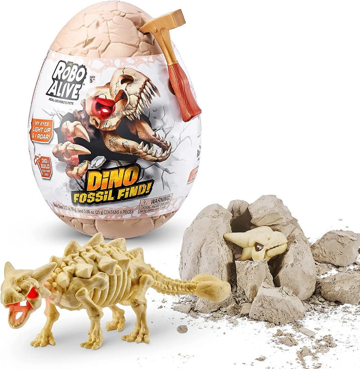 Zuru Robo Alive Dino Fossil Egg 7156 - Image 4