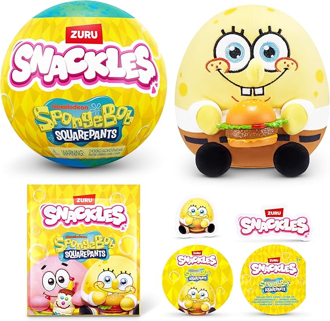 Zuru Snackles Licensed Character Spongebob Squarepants Capsule 77705GQ1 - Image 5